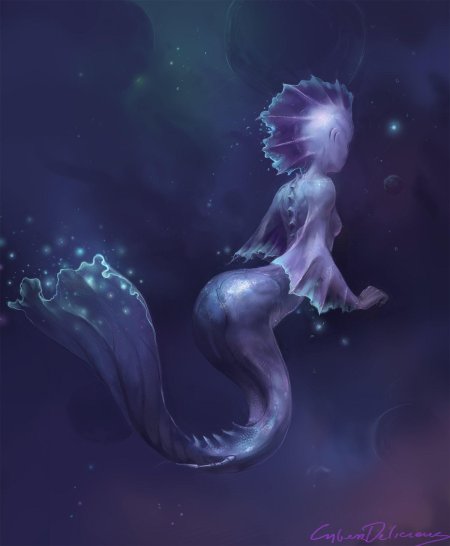 Русалка арт