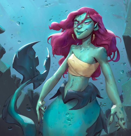 Русалочка смешные арты