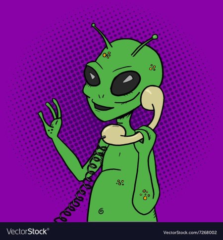 Пришелец поп арт