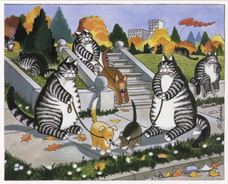 Коты Бернарда Клибана