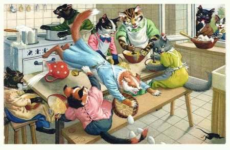 Альфред Майнзер кошки