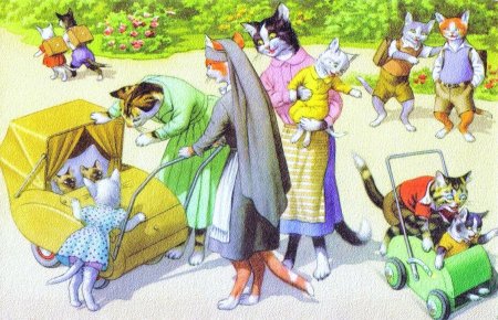 Альфред Майнзер кошки