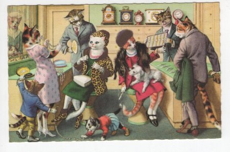 Альфред Майнзер кошки