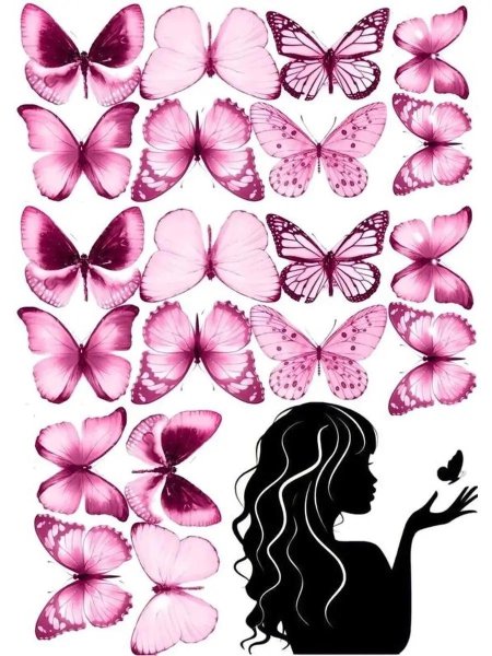 Вафельные бабочки