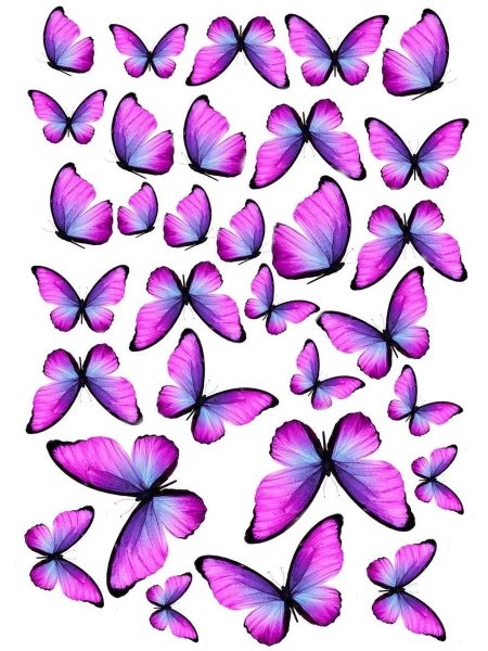 Вафельные бабочки