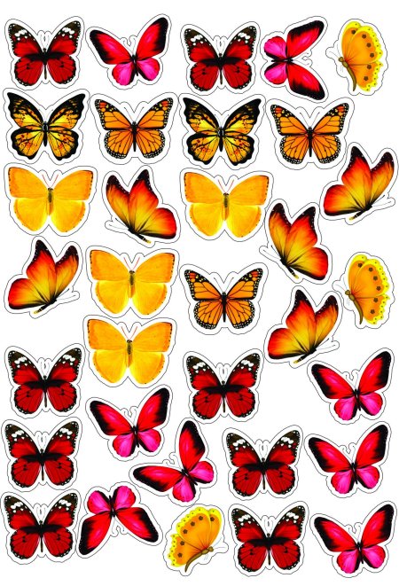 Вафельные бабочки