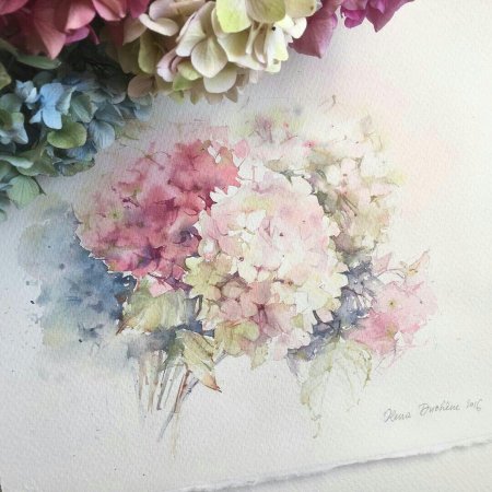 Olena Duchene акварель