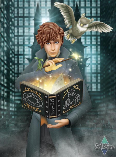 Ньют саламандер фантастические твари