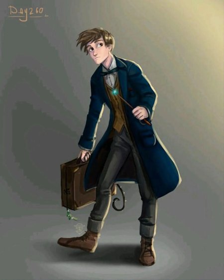 Ньют Скамандер Хогвартс