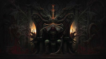 Император на троне арт вархаммер