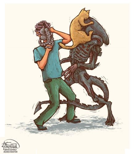 Прикольный арт