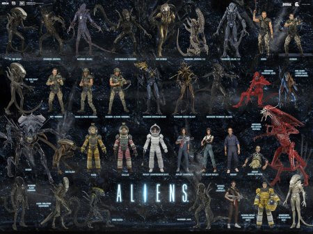NECA Predator Visual Guide