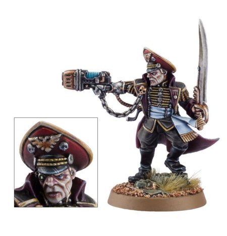 Warhammer 40000 Commissar миниатюры