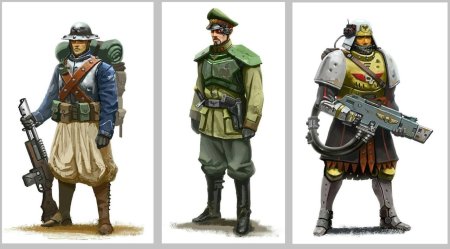 Полки имперской гвардии Warhammer 40k