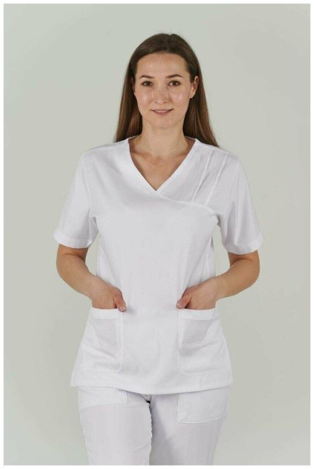 Медицинский костюм женский белый