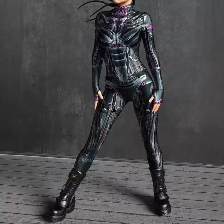 Костюм женщина робот