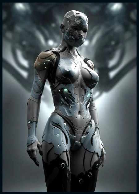 Биопанк киберпанк female