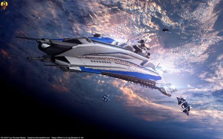 Mass Effect 3 корабли Альянса