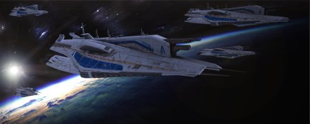 Mass Effect корабли Альянса