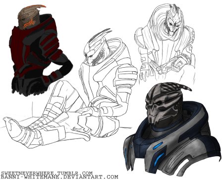 Mass Effect турианцы