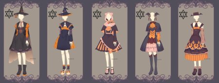 Референс одежды на Хэллоуин