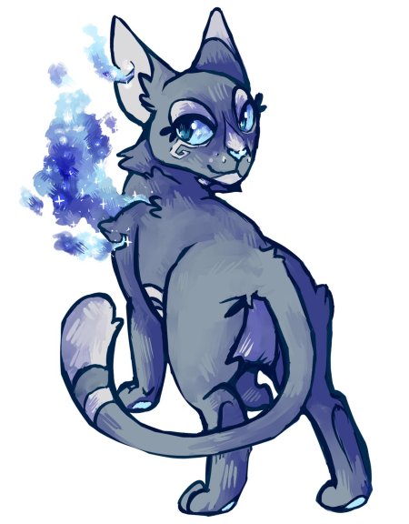 Коты Воители синяя звезда