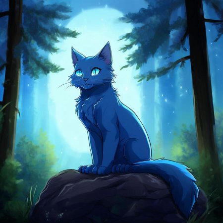 Коты воители синяя звезда