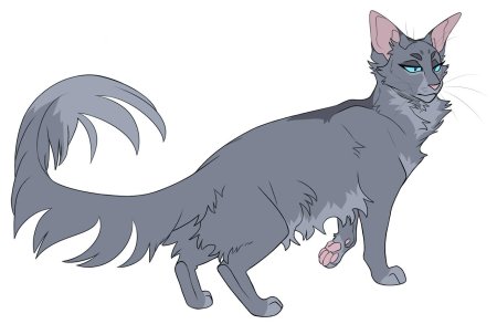 Коты Воители синяя звезда