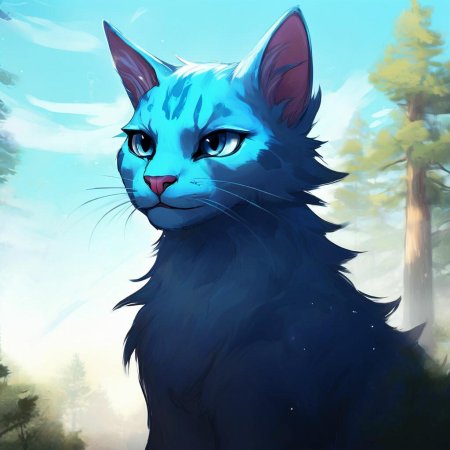 Арт котов воителей