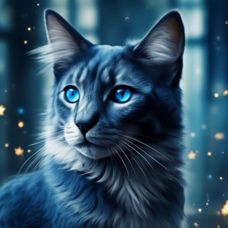 Синяя звезда коты воители
