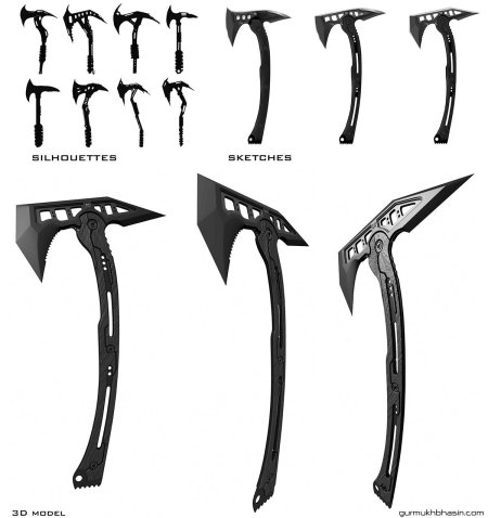 Концепт томагавк топор