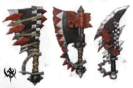 Оружие орков вархаммер 40000