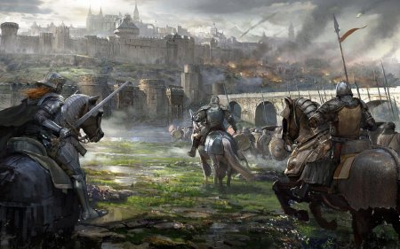 Осада штурм арт фэнтези