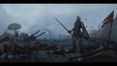 Поле битвы сражение средневековье