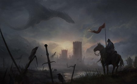 Medieval Concept Art поле боя
