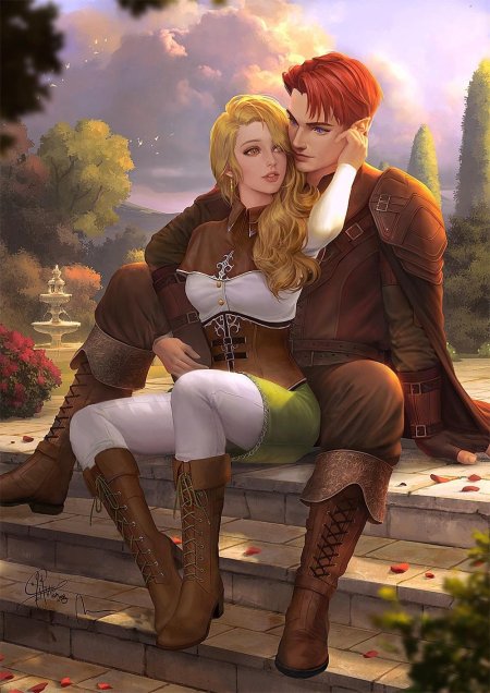 Рыжий блондин