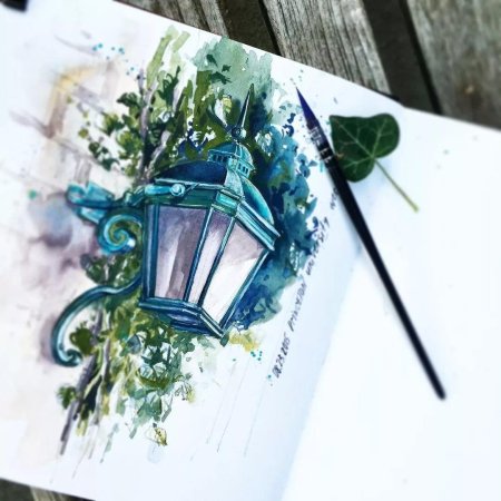 Юлия Барминова фонарь