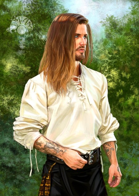 Длинноволосый Джером Мэтью