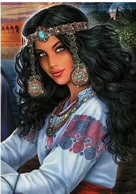 Восточная красавица арт