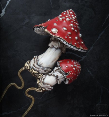 Мухомор украшение
