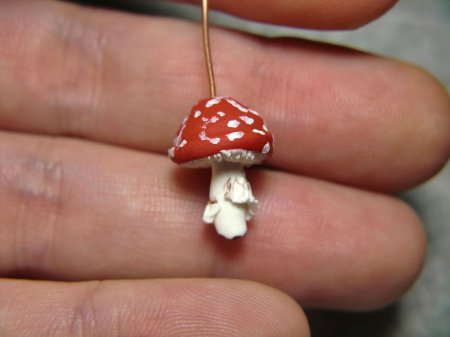 Грибы из глины Пинтерест