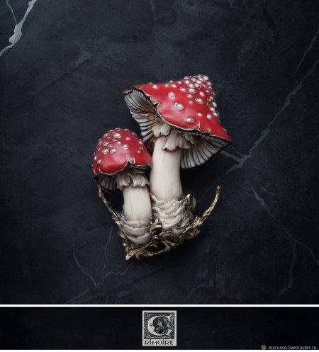 Ведьма с мухоморами