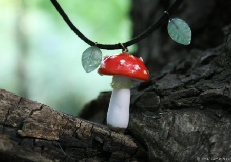 Медведь мухомор ручная работа