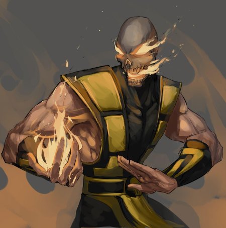 Скорпион мортал комбат