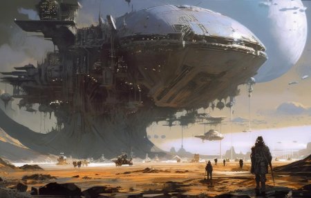 Научная фантастика иллюстрации