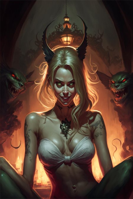 Суккубы с шесте арт