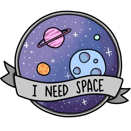 Стикеры космос