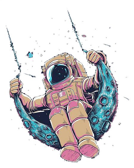 Космонавт арт