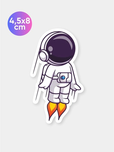 Космонавт стикер