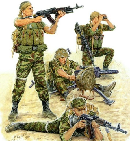 Звезда 3570 российский спецназ. Группа огневой поддержки.